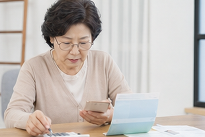 기초연금 수급자격 확인 이미지